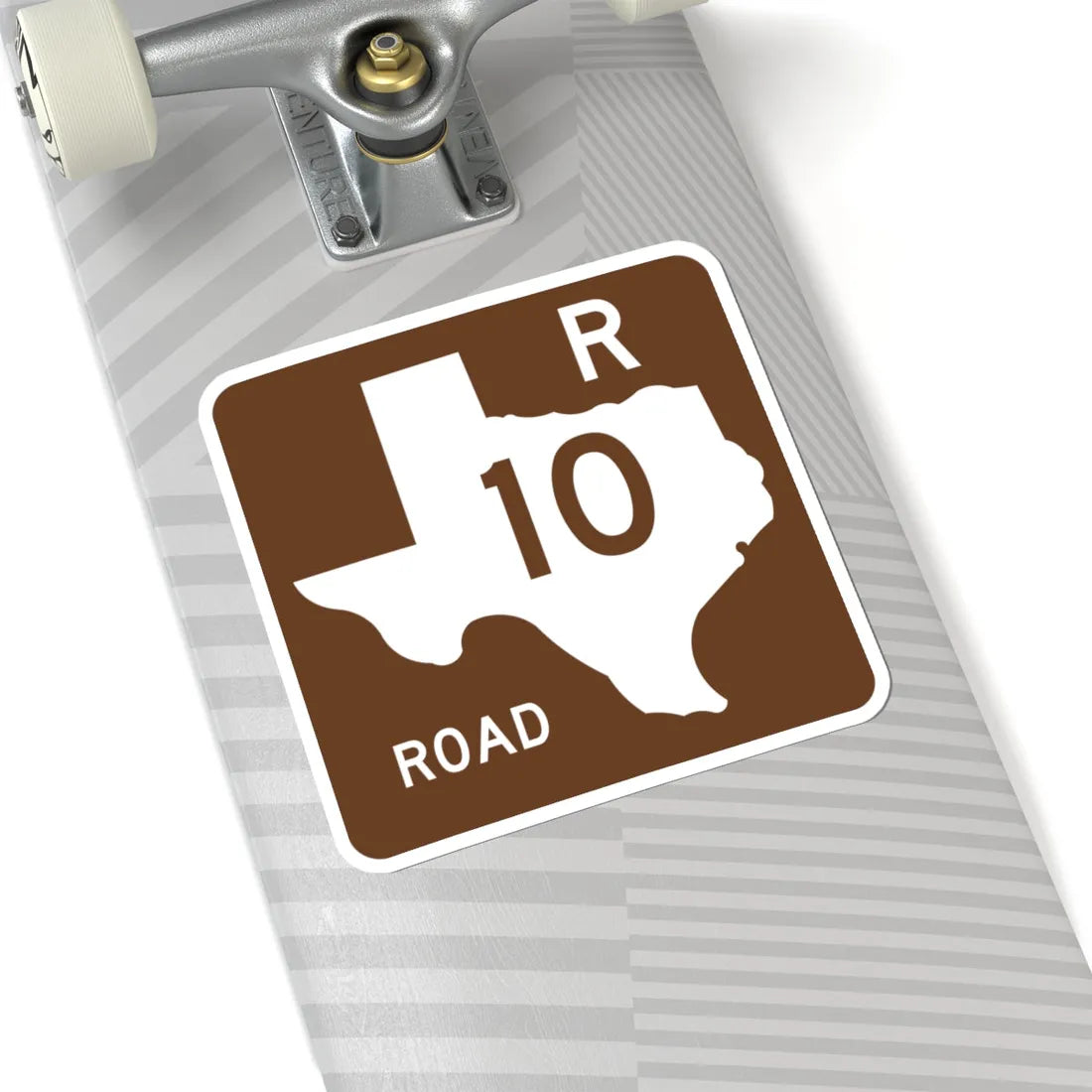 Texas Recreational Road 10 (Texas) (Road Sign) STICKER Vinyl Kiss-Cut Decal - The Sticker Space
