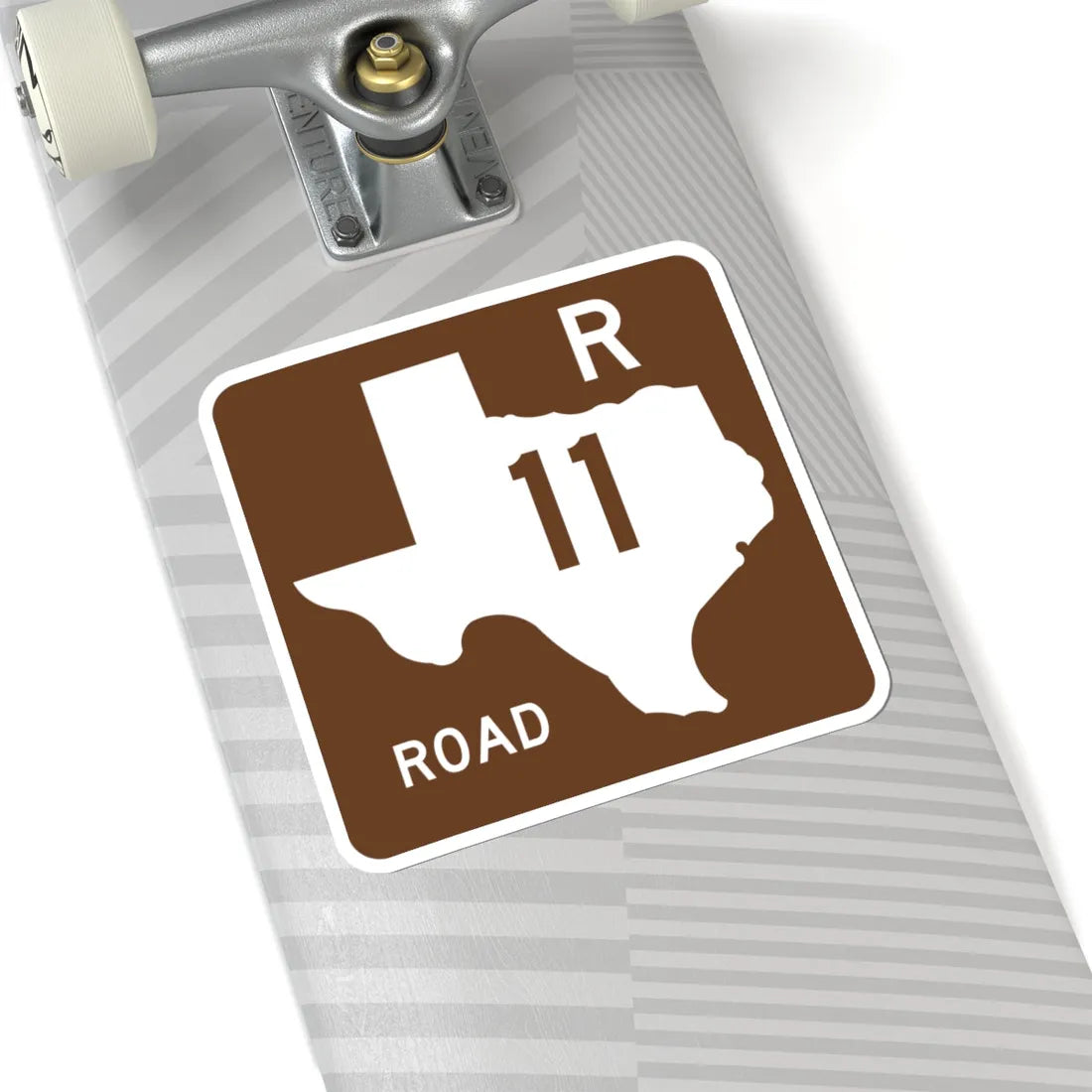Texas Recreational Road 11 (Texas) (Road Sign) STICKER Vinyl Kiss-Cut Decal - The Sticker Space