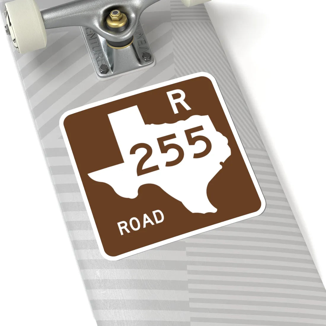 Texas Recreational Road 255 (Texas) (Road Sign) STICKER Vinyl Kiss-Cut Decal - The Sticker Space