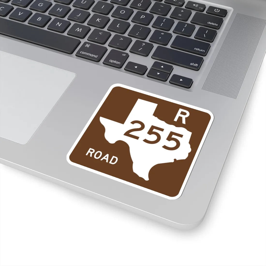 Texas Recreational Road 255 (Texas) (Road Sign) STICKER Vinyl Kiss-Cut Decal - The Sticker Space