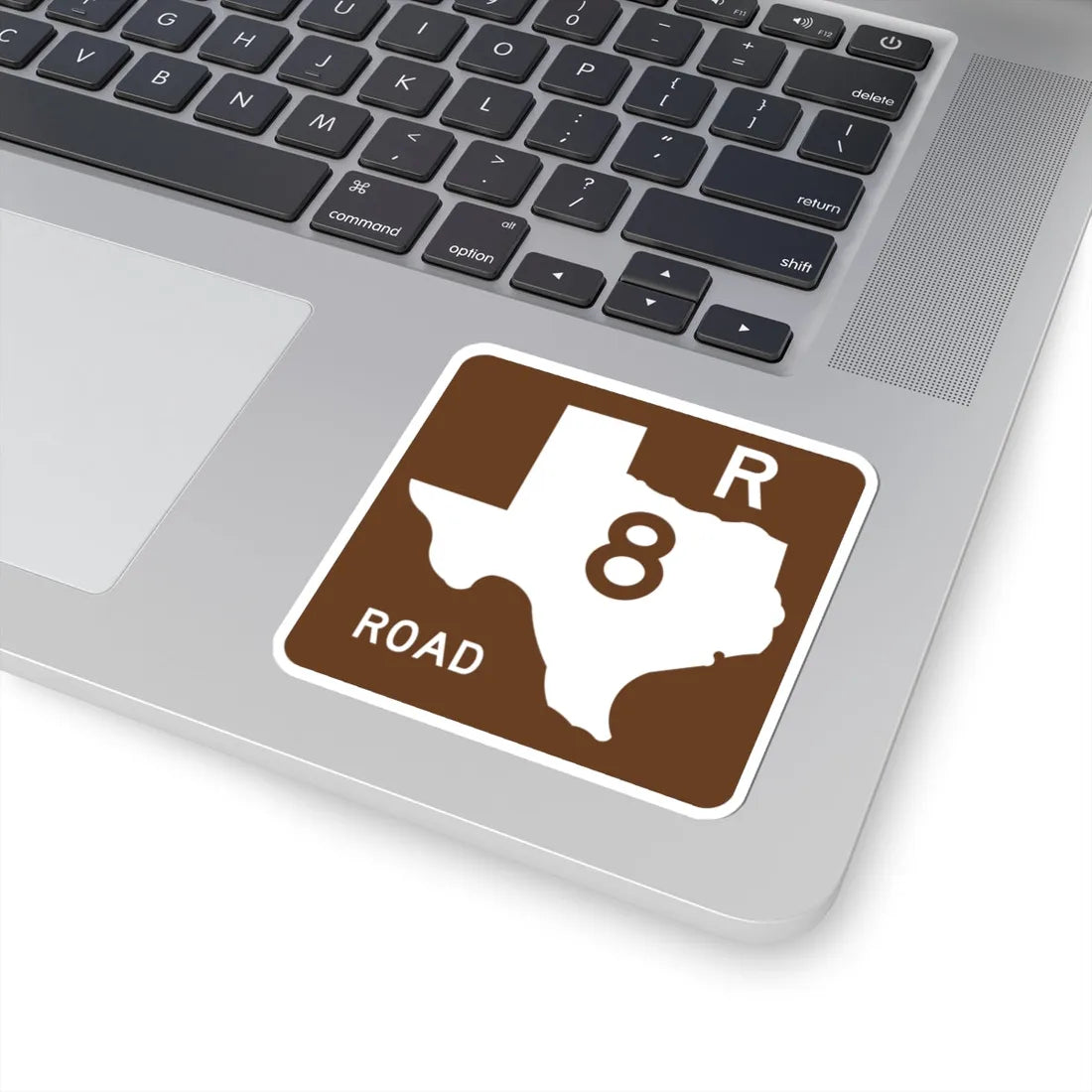 Texas Recreational Road 8 (Texas) (Road Sign) STICKER Vinyl Kiss-Cut Decal - The Sticker Space