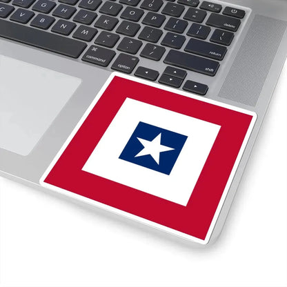 Texas Revenue Service Flag 1839-1845 (United States) STICKER Vinyl Kiss-Cut Decal - The Sticker Space