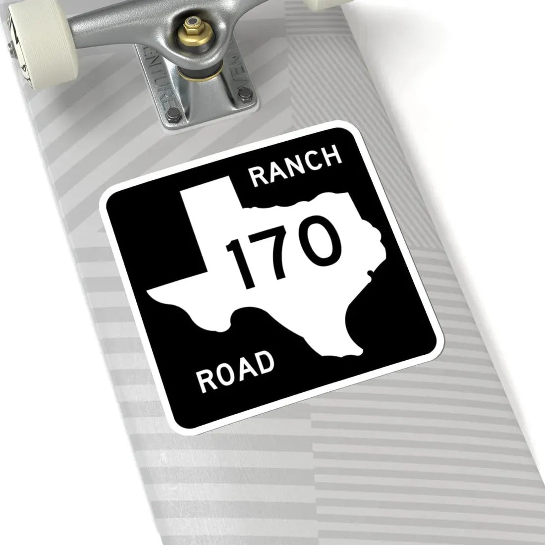 Texas RM 170 (Texas) (Road Sign) STICKER Vinyl Kiss-Cut Decal - The Sticker Space