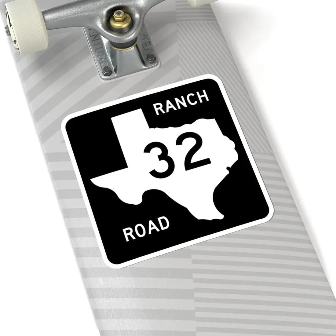 Texas RM 32 (Texas) (Road Sign) STICKER Vinyl Kiss-Cut Decal - The Sticker Space