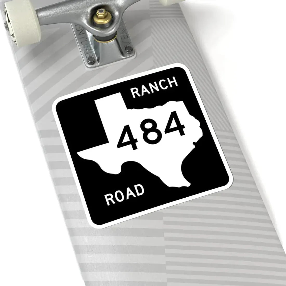 Texas RM 484 (Texas) (Road Sign) STICKER Vinyl Kiss-Cut Decal - The Sticker Space