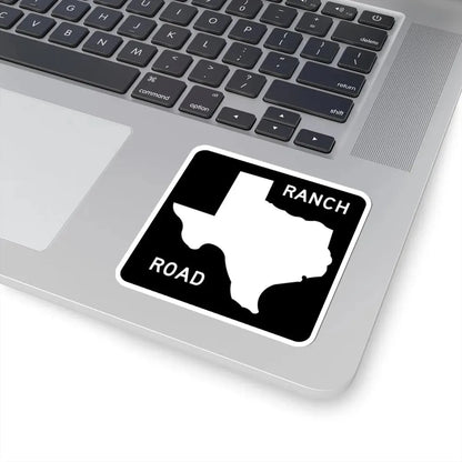 Texas RM blank (Texas) (Road Sign) STICKER Vinyl Kiss-Cut Decal - The Sticker Space