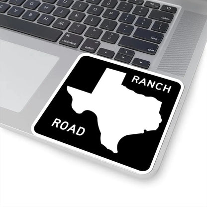 Texas RM blank (Texas) (Road Sign) STICKER Vinyl Kiss-Cut Decal - The Sticker Space