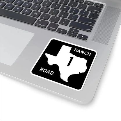 Texas RR 1 (Texas) (Road Sign) STICKER Vinyl Kiss-Cut Decal - The Sticker Space