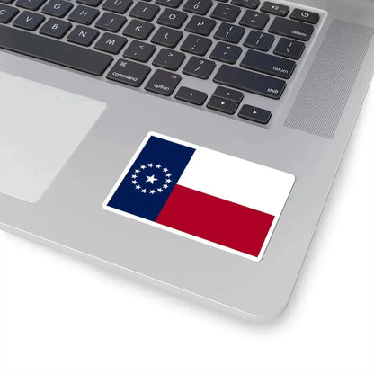 Texas Secession Flag Variant 1 (United States) STICKER Vinyl Kiss-Cut Decal - The Sticker Space