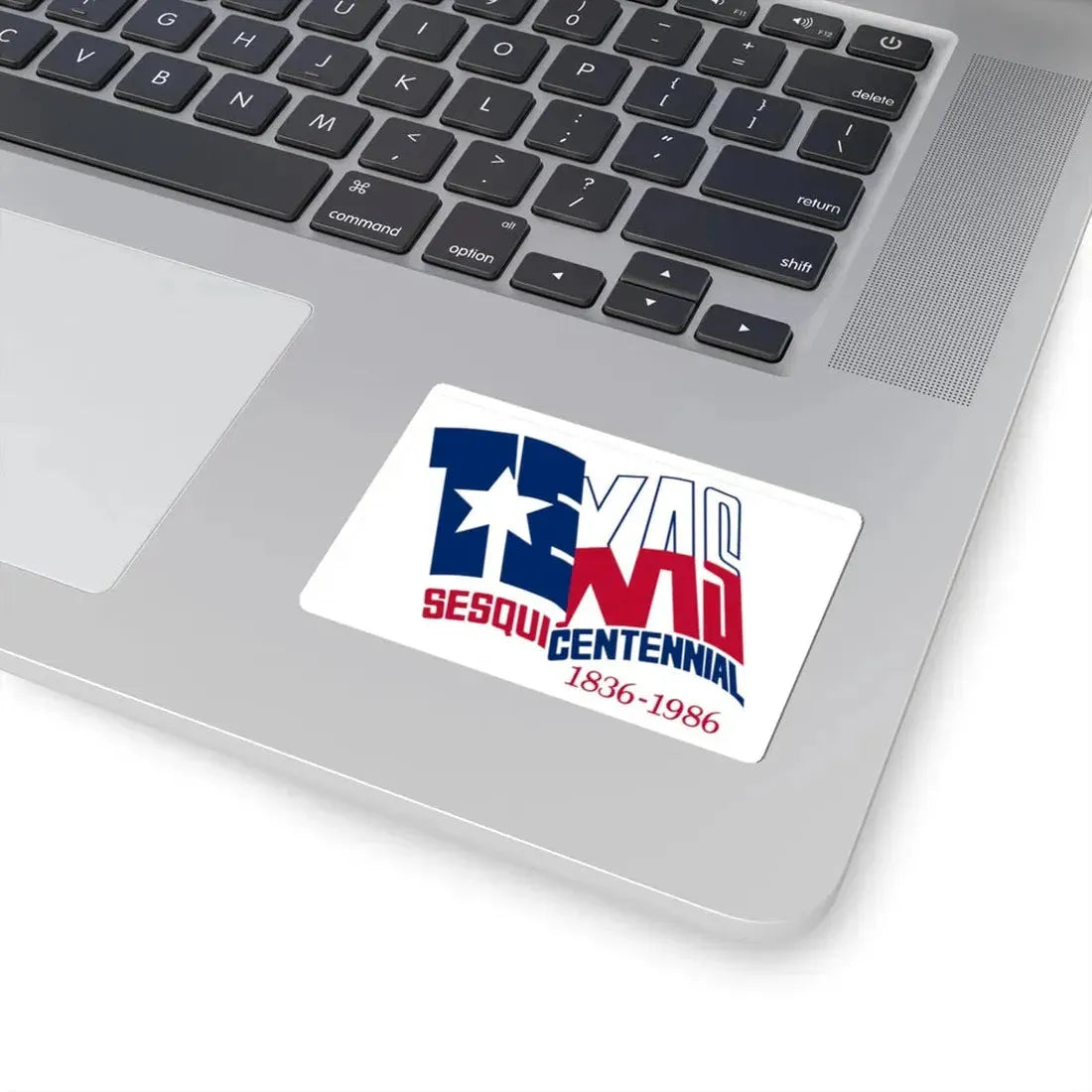 Texas Sesquicentennial Flag (United States) STICKER Vinyl Kiss-Cut Decal - The Sticker Space