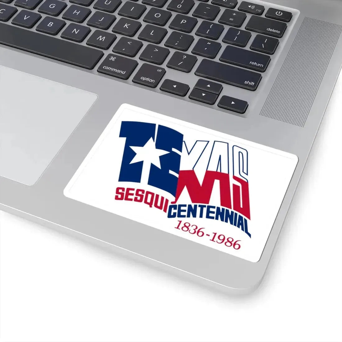 Texas Sesquicentennial Flag (United States) STICKER Vinyl Kiss-Cut Decal - The Sticker Space