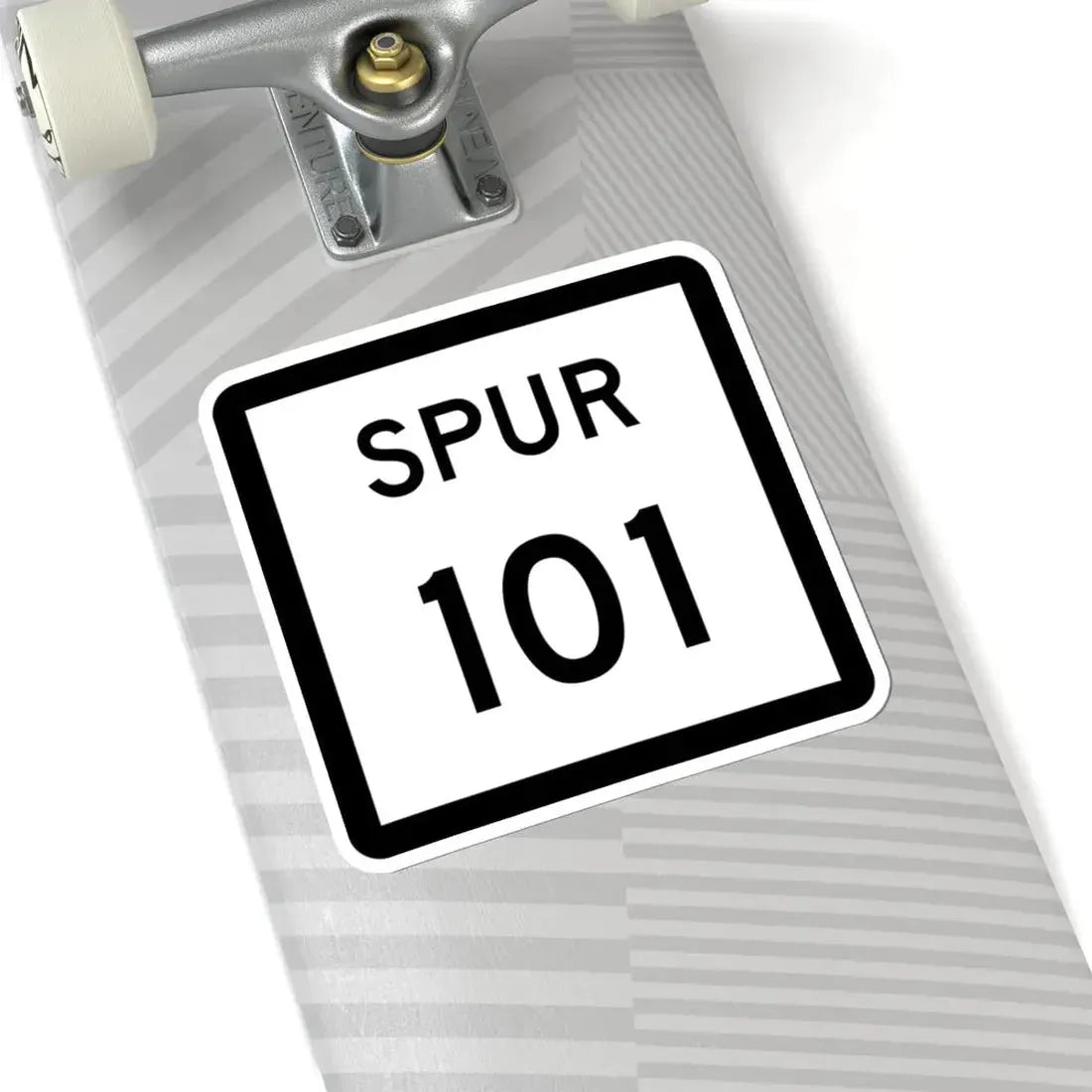 Texas Spur 101 (Texas) (Road Sign) STICKER Vinyl Kiss-Cut Decal - The Sticker Space