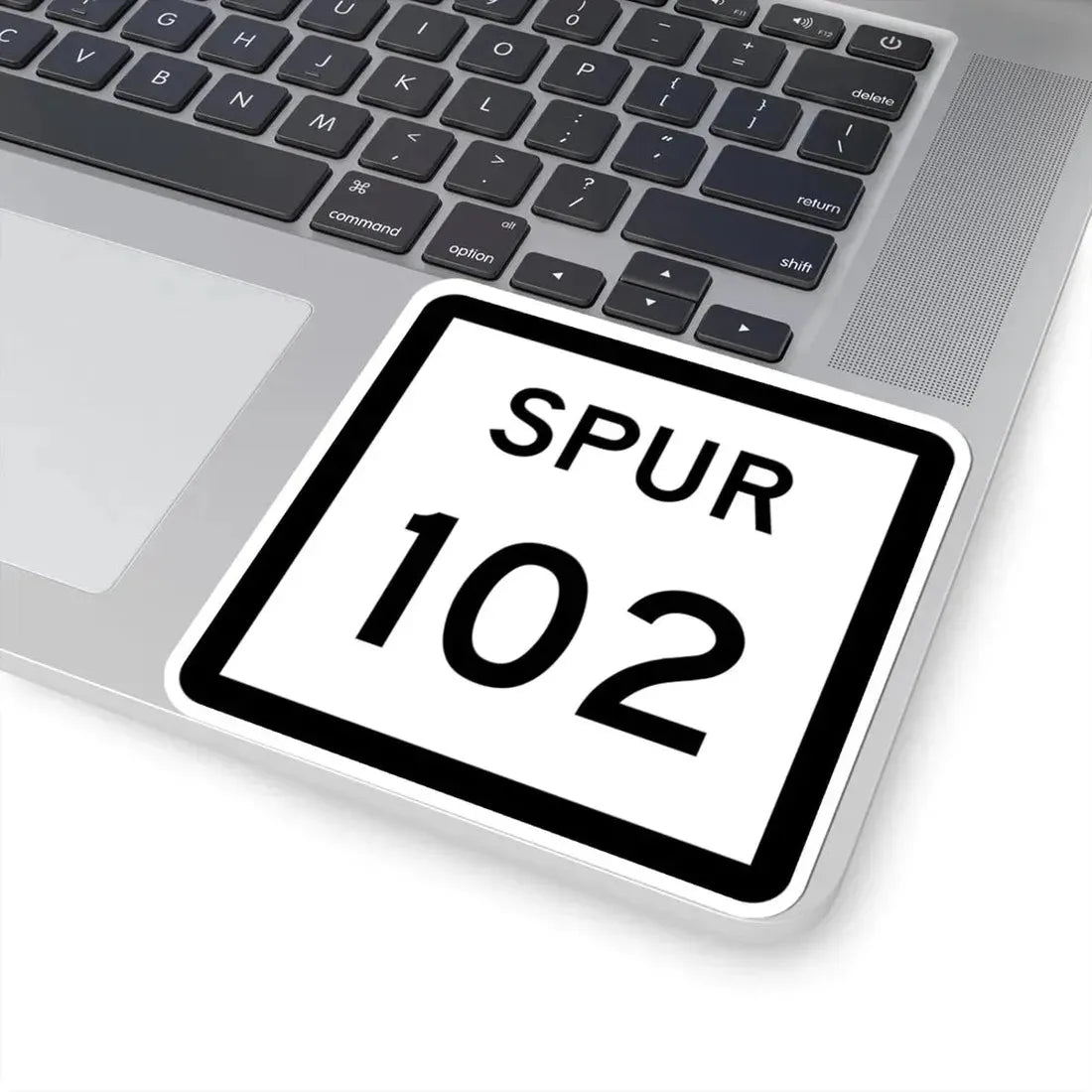 Texas Spur 102 (Texas) (Road Sign) STICKER Vinyl Kiss-Cut Decal - The Sticker Space