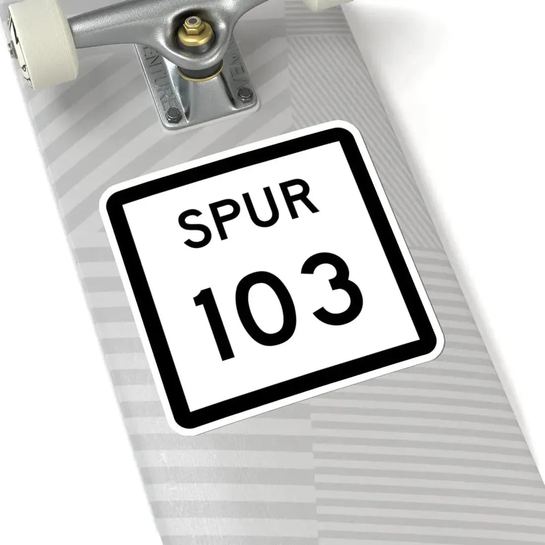 Texas Spur 103 (Texas) (Road Sign) STICKER Vinyl Kiss-Cut Decal - The Sticker Space