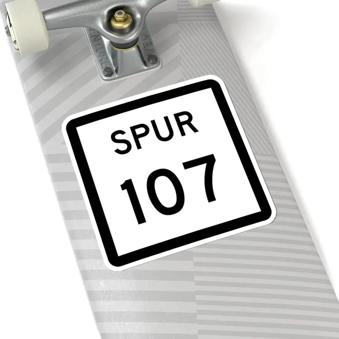 Texas Spur 107 (Texas) (Road Sign) STICKER Vinyl Kiss-Cut Decal - The Sticker Space