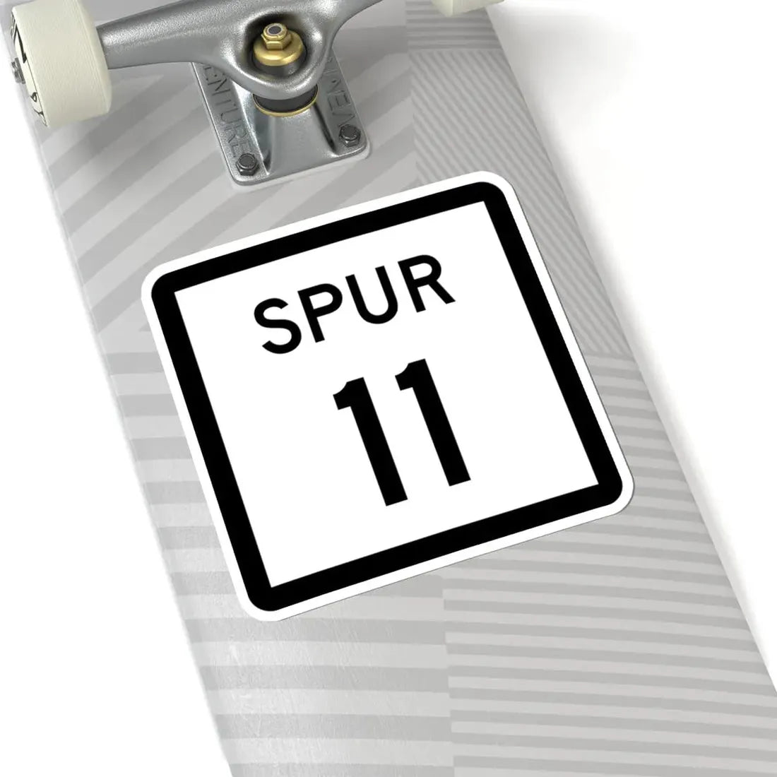 Texas Spur 11 (Texas) (Road Sign) STICKER Vinyl Kiss-Cut Decal - The Sticker Space