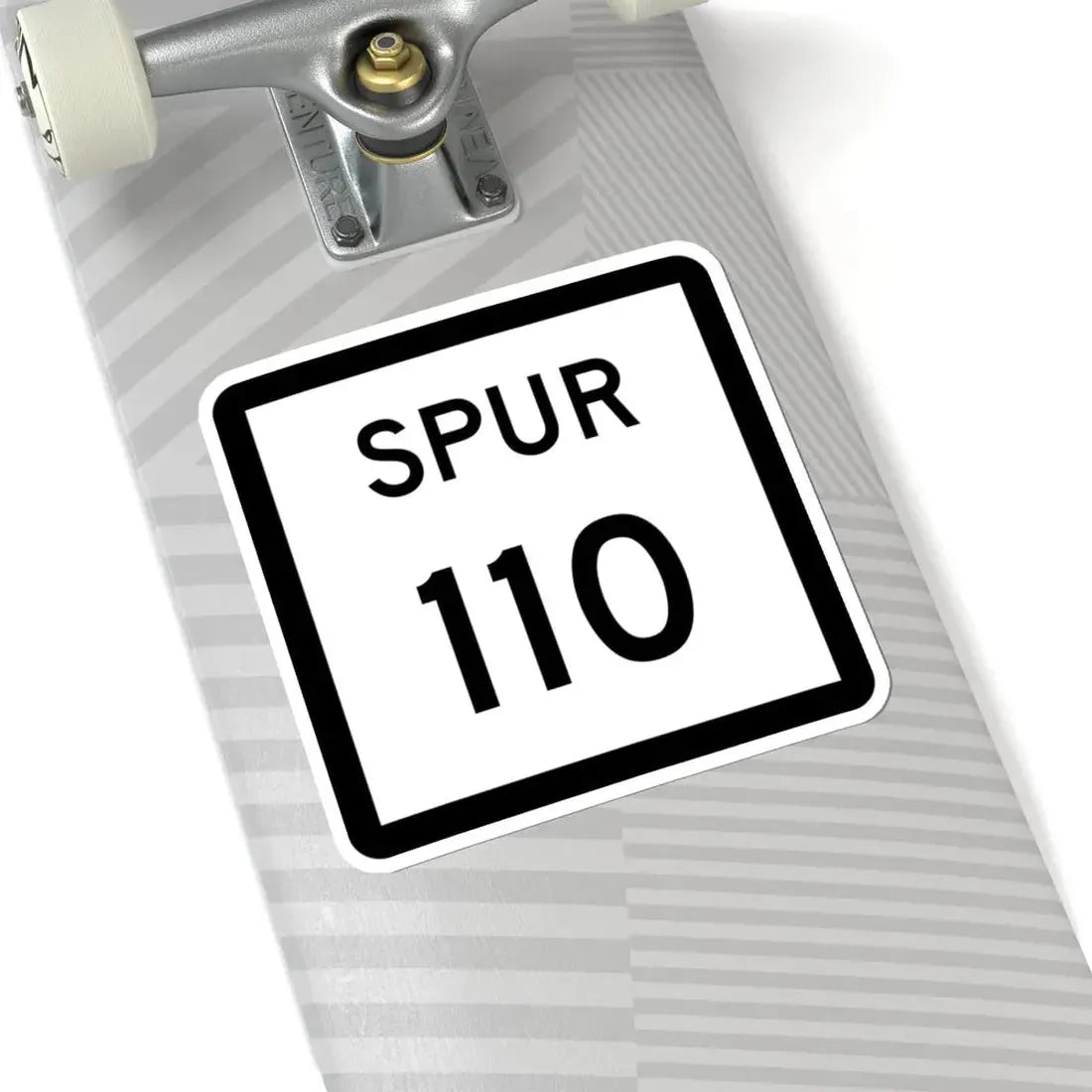 Texas Spur 110 (Texas) (Road Sign) STICKER Vinyl Kiss-Cut Decal - The Sticker Space