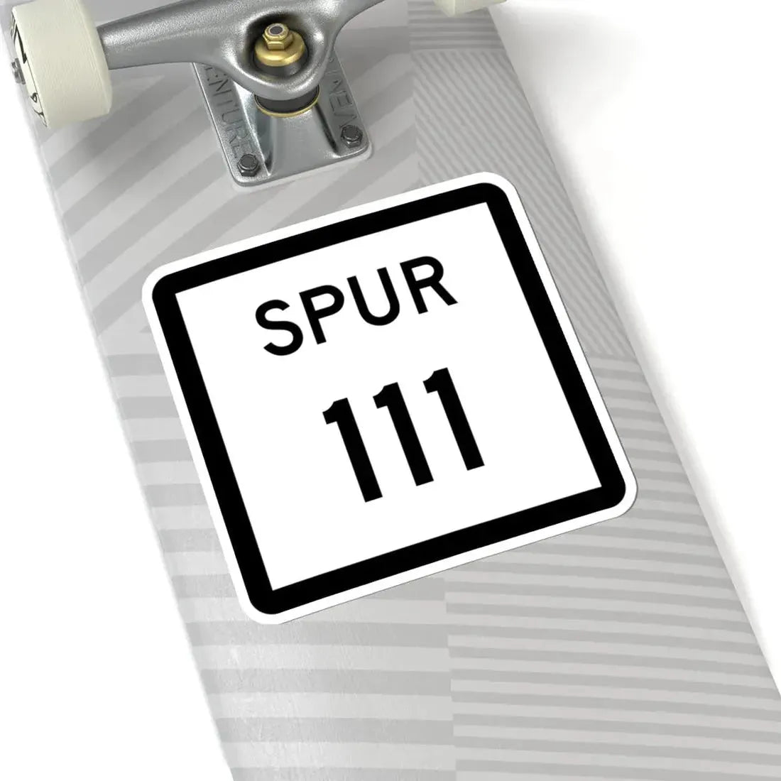 Texas Spur 111 (Texas) (Road Sign) STICKER Vinyl Kiss-Cut Decal - The Sticker Space