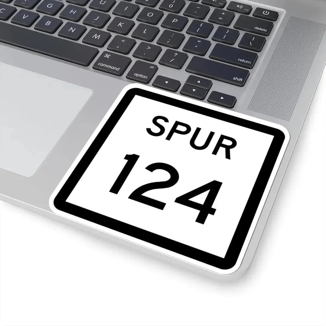 Texas Spur 124 (Texas) (Road Sign) STICKER Vinyl Kiss-Cut Decal - The Sticker Space