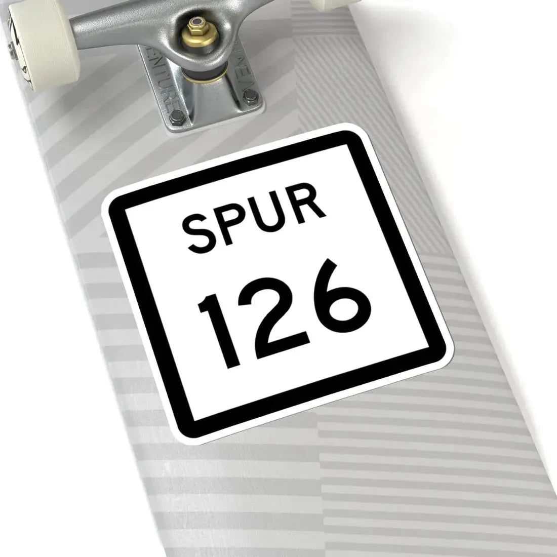 Texas Spur 126 (Texas) (Road Sign) STICKER Vinyl Kiss-Cut Decal - The Sticker Space