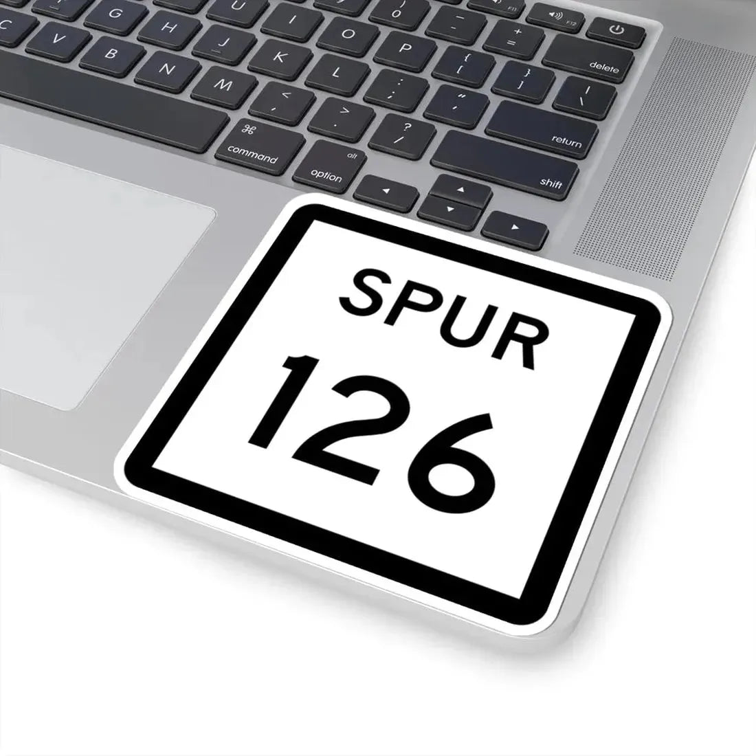 Texas Spur 126 (Texas) (Road Sign) STICKER Vinyl Kiss-Cut Decal - The Sticker Space