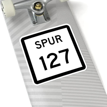 Texas Spur 127 (Texas) (Road Sign) STICKER Vinyl Kiss-Cut Decal - The Sticker Space