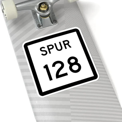 Texas Spur 128 (Texas) (Road Sign) STICKER Vinyl Kiss-Cut Decal - The Sticker Space