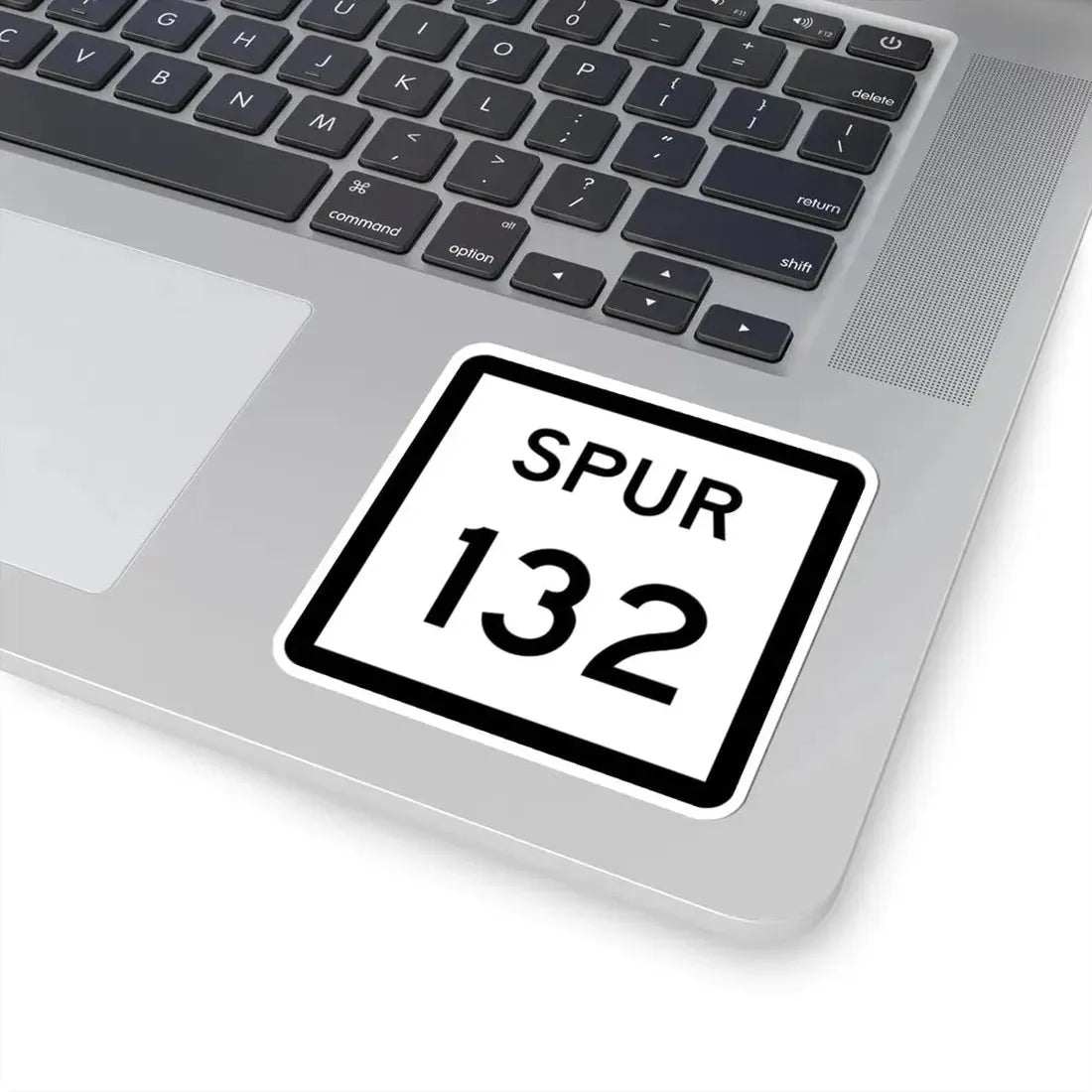 Texas Spur 132 (Texas) (Road Sign) STICKER Vinyl Kiss-Cut Decal - The Sticker Space