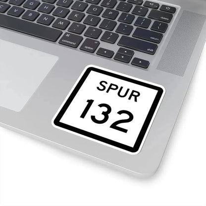 Texas Spur 132 (Texas) (Road Sign) STICKER Vinyl Kiss-Cut Decal - The Sticker Space