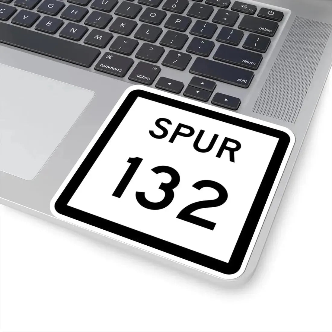 Texas Spur 132 (Texas) (Road Sign) STICKER Vinyl Kiss-Cut Decal - The Sticker Space