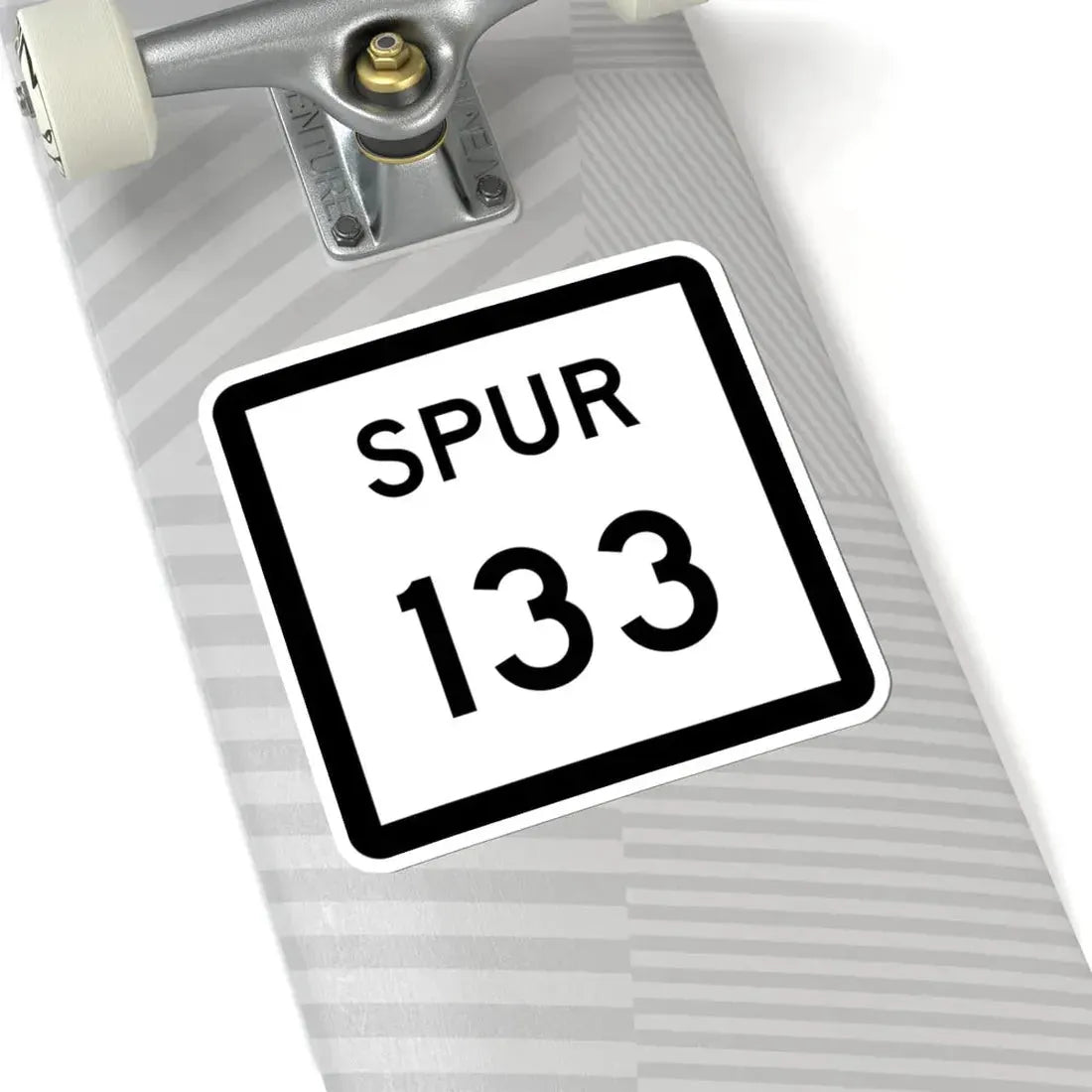 Texas Spur 133 (Texas) (Road Sign) STICKER Vinyl Kiss-Cut Decal - The Sticker Space