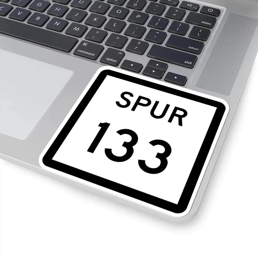 Texas Spur 133 (Texas) (Road Sign) STICKER Vinyl Kiss-Cut Decal - The Sticker Space