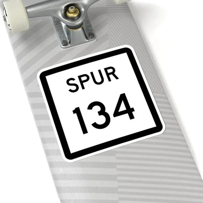 Texas Spur 134 (Texas) (Road Sign) STICKER Vinyl Kiss-Cut Decal - The Sticker Space