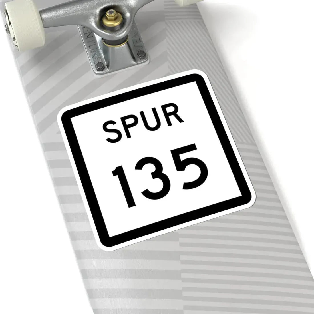 Texas Spur 135 (Texas) (Road Sign) STICKER Vinyl Kiss-Cut Decal - The Sticker Space