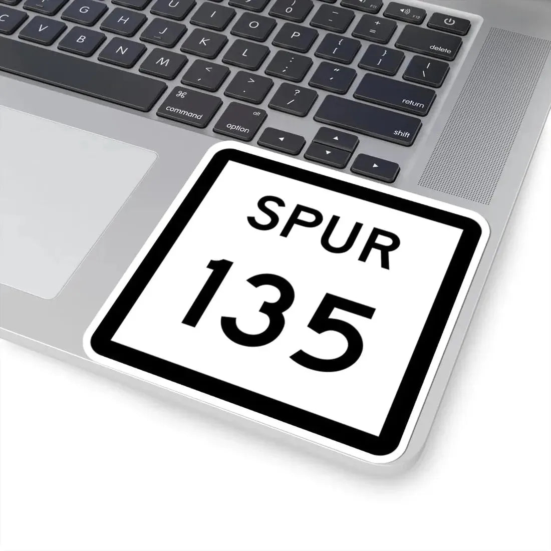 Texas Spur 135 (Texas) (Road Sign) STICKER Vinyl Kiss-Cut Decal - The Sticker Space