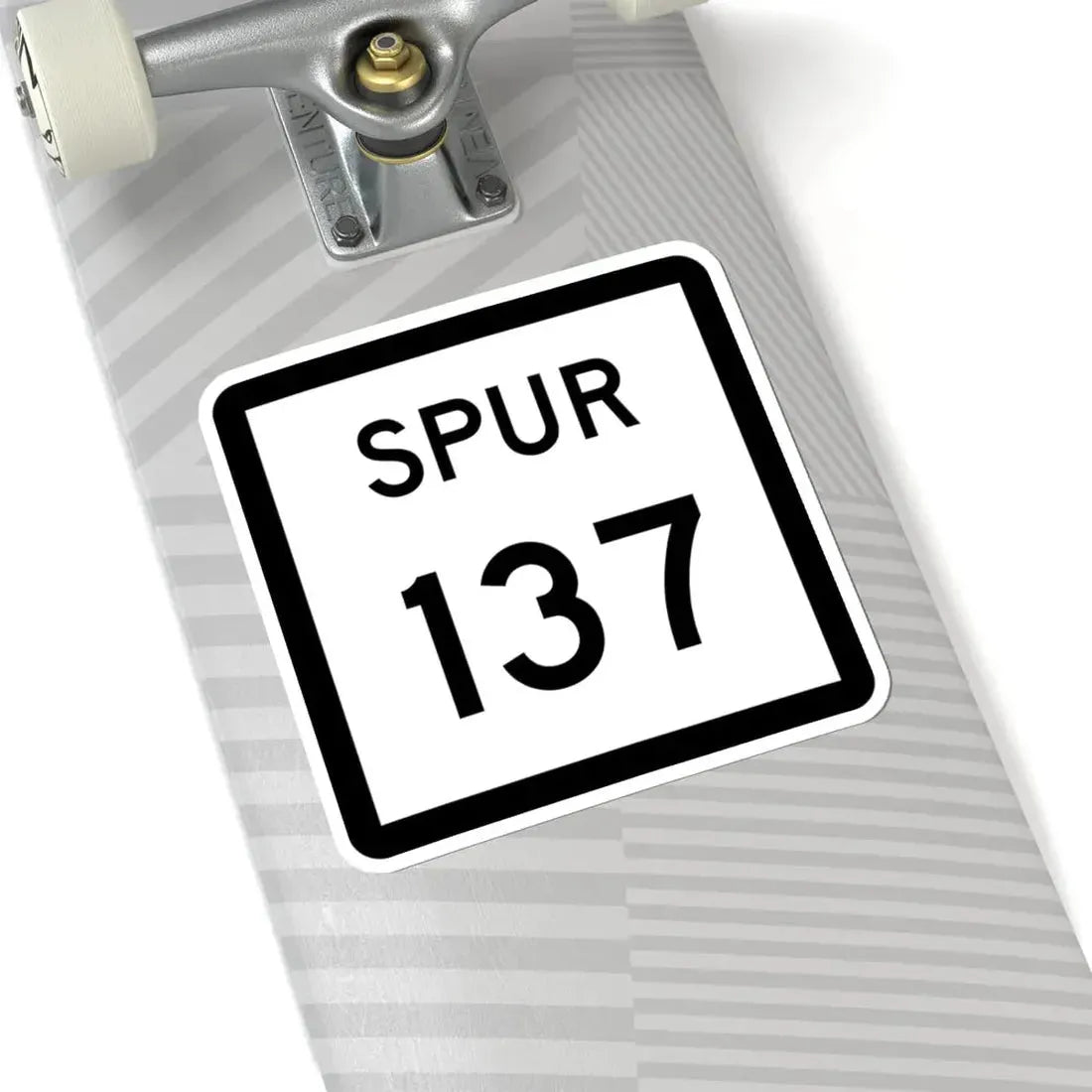 Texas Spur 137 (Texas) (Road Sign) STICKER Vinyl Kiss-Cut Decal - The Sticker Space