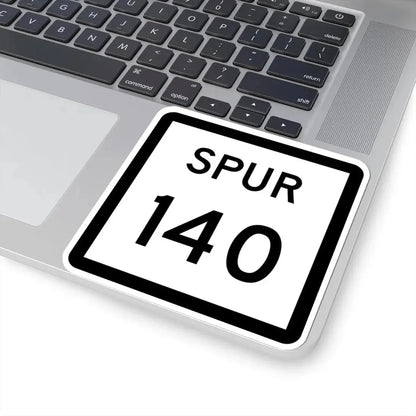 Texas Spur 140 (Texas) (Road Sign) STICKER Vinyl Kiss-Cut Decal - The Sticker Space