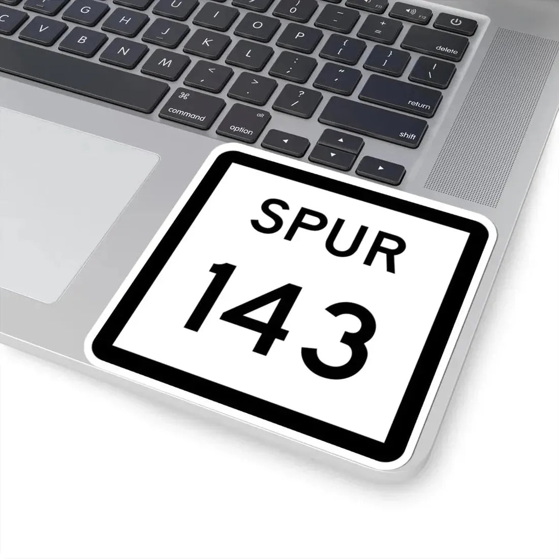 Texas Spur 143 (Texas) (Road Sign) STICKER Vinyl Kiss-Cut Decal - The Sticker Space