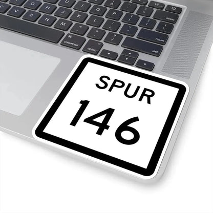 Texas Spur 146 (Texas) (Road Sign) STICKER Vinyl Kiss-Cut Decal - The Sticker Space