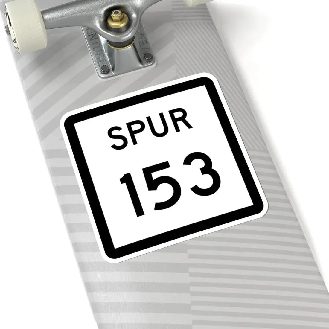 Texas Spur 153 (Texas) (Road Sign) STICKER Vinyl Kiss-Cut Decal - The Sticker Space