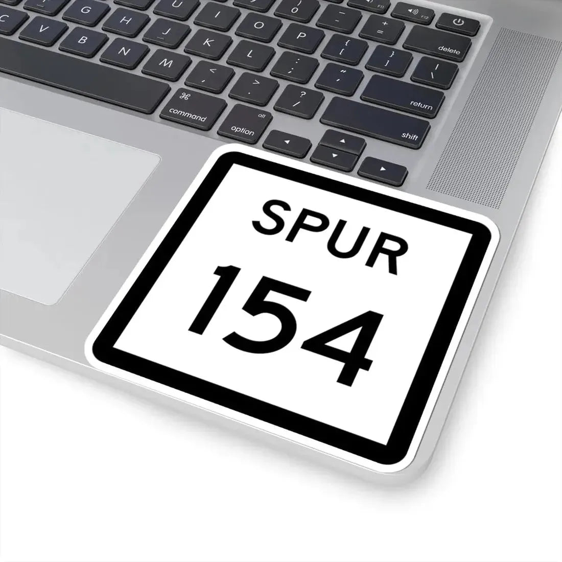 Texas Spur 154 (Texas) (Road Sign) STICKER Vinyl Kiss-Cut Decal - The Sticker Space