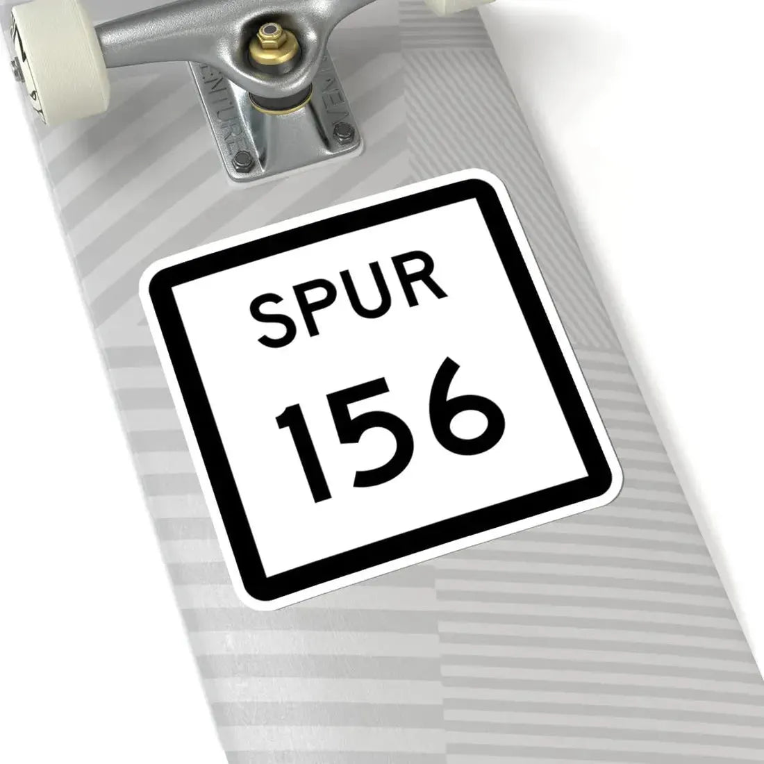 Texas Spur 156 (Texas) (Road Sign) STICKER Vinyl Kiss-Cut Decal - The Sticker Space