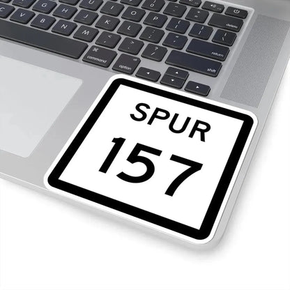Texas Spur 157 (Texas) (Road Sign) STICKER Vinyl Kiss-Cut Decal - The Sticker Space