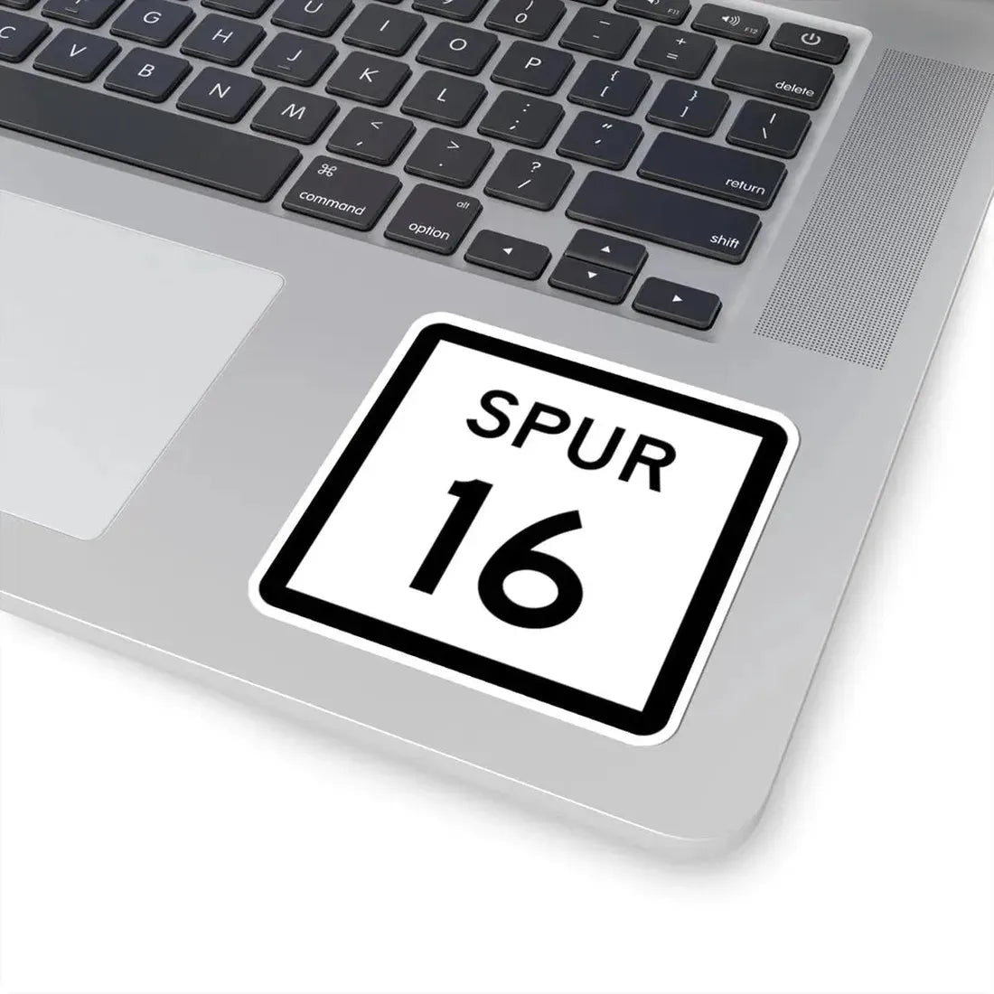 Texas Spur 16 (Texas) (Road Sign) STICKER Vinyl Kiss-Cut Decal - The Sticker Space