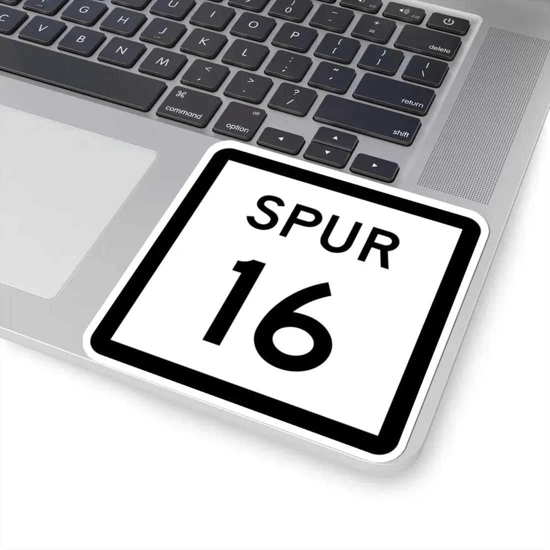 Texas Spur 16 (Texas) (Road Sign) STICKER Vinyl Kiss-Cut Decal - The Sticker Space