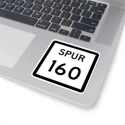 Texas Spur 160 (Texas) (Road Sign) STICKER Vinyl Kiss-Cut Decal - The Sticker Space