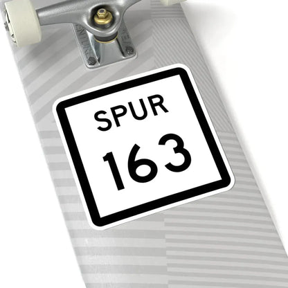 Texas Spur 163 (Texas) (Road Sign) STICKER Vinyl Kiss-Cut Decal - The Sticker Space