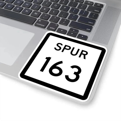 Texas Spur 163 (Texas) (Road Sign) STICKER Vinyl Kiss-Cut Decal - The Sticker Space