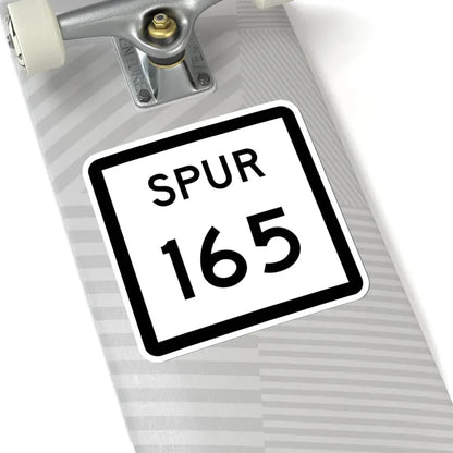 Texas Spur 165 (Texas) (Road Sign) STICKER Vinyl Kiss-Cut Decal - The Sticker Space