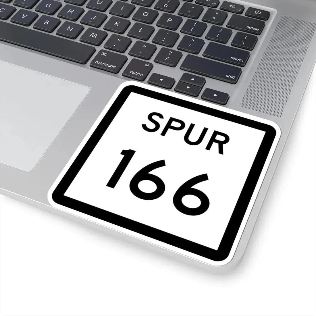 Texas Spur 166 (Texas) (Road Sign) STICKER Vinyl Kiss-Cut Decal - The Sticker Space